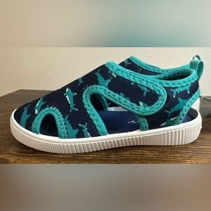 Carters Toddler Boys Troy-B Navy Shark Velcro Sandals NWT Size Toddler 9